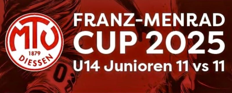 Plakat Franz-Menrad Cup 2025 - U14 Junioren 11 vs 11